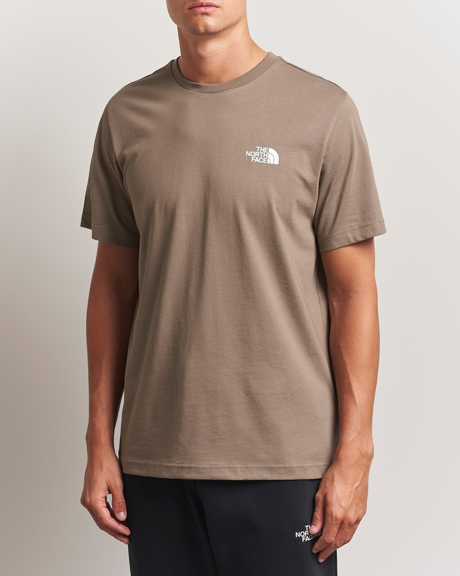 Homme | T-shirts | The North Face | Simple Dome T-Shirt Beige