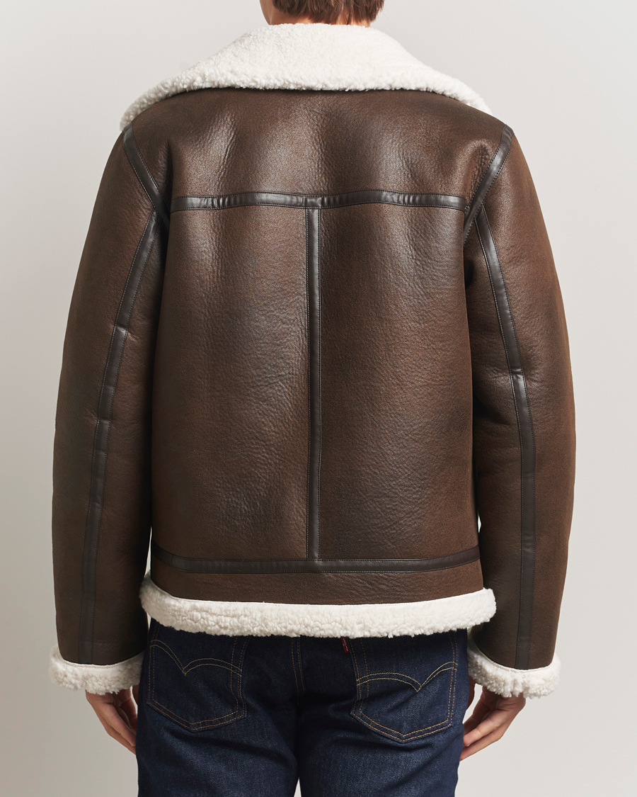 Heren | Jassen | A.P.C. | Tommy Aviator Jacket Brown