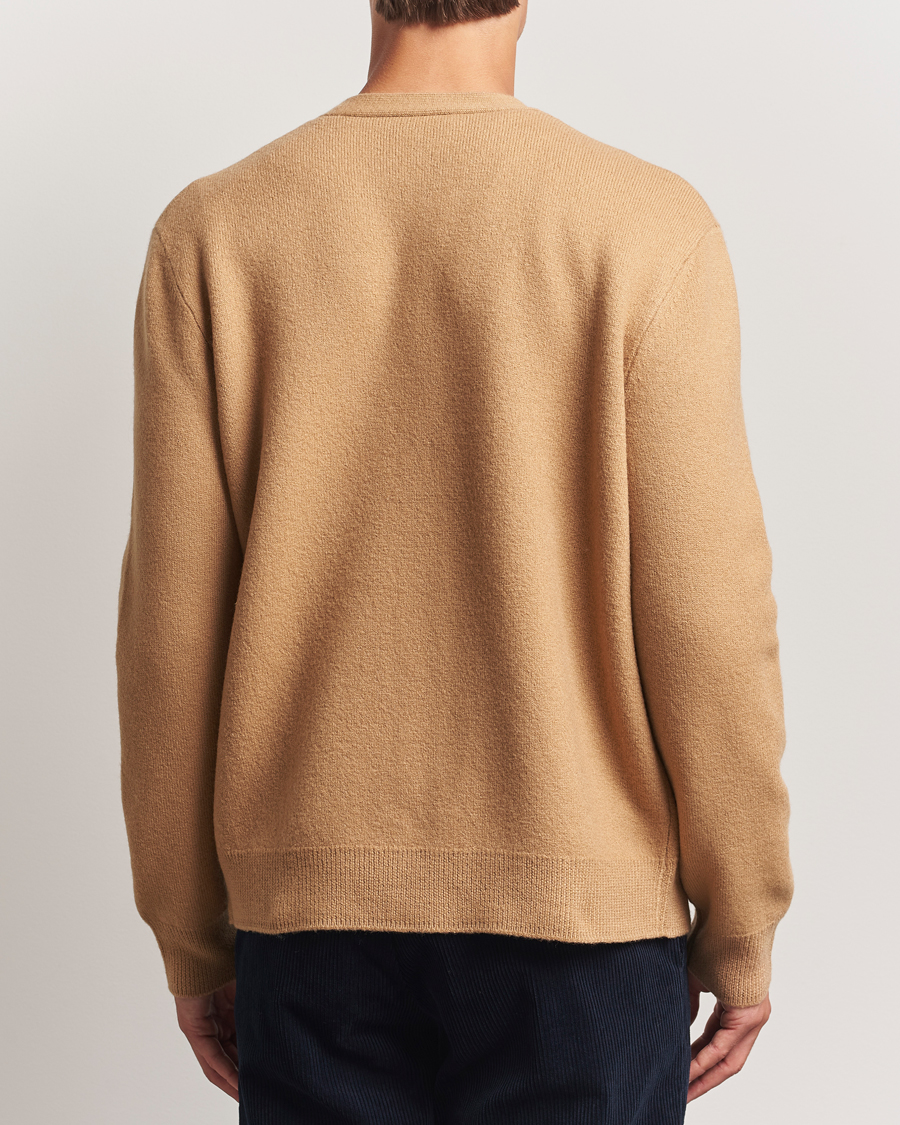 Heren | Truien | A.P.C. | Kenny Wool Knitted Cardigan Camel