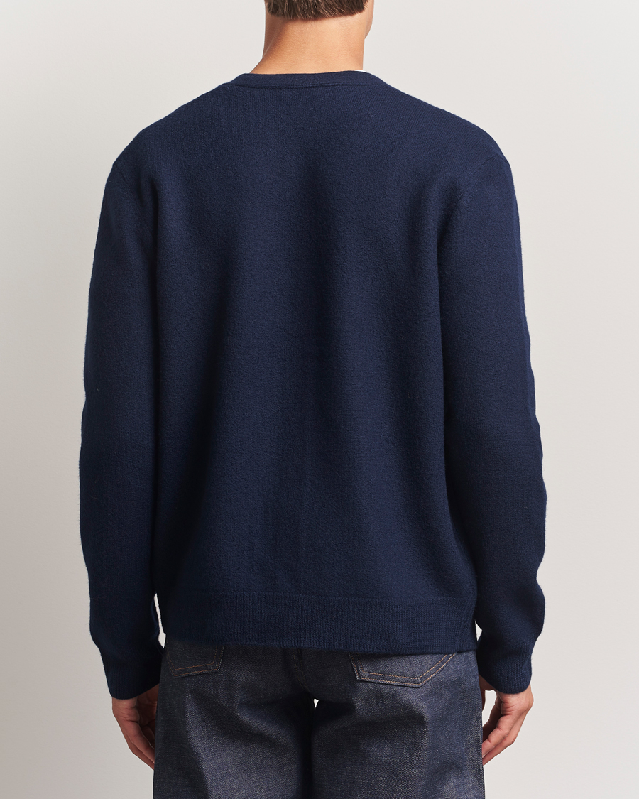 Heren | Truien | A.P.C. | Kenny Wool Knitted Cardigan Dark Navy