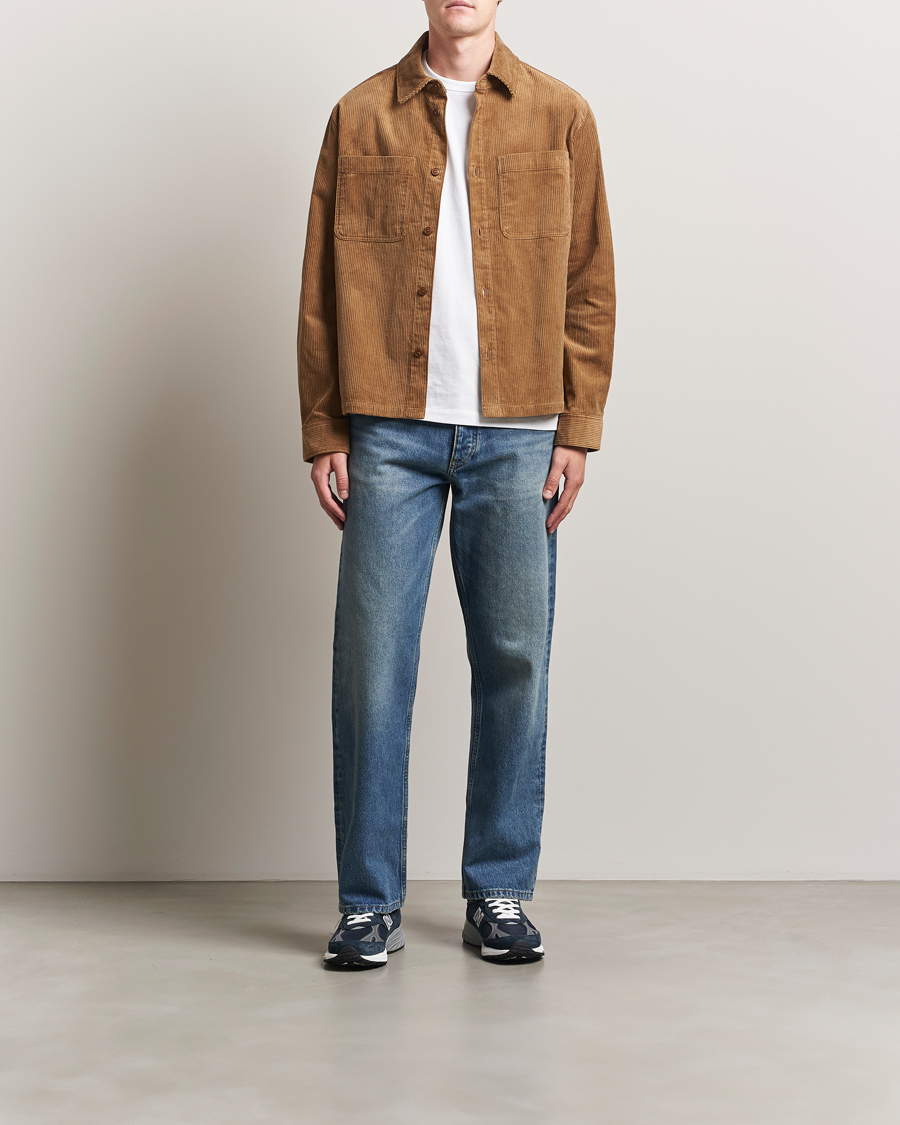 Homme | Chemises | A.P.C. | Leon Corduroy Overshirt Brown