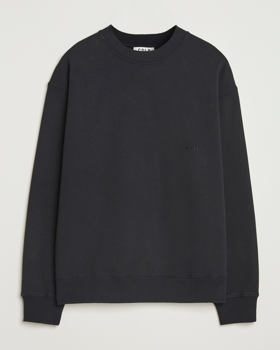 Homme | Pulls Et Tricots | CDLP | Cotton Sweatshirt Black