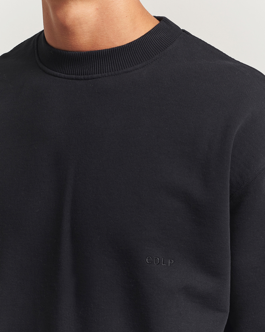 Homme | Pulls Et Tricots | CDLP | Cotton Sweatshirt Black