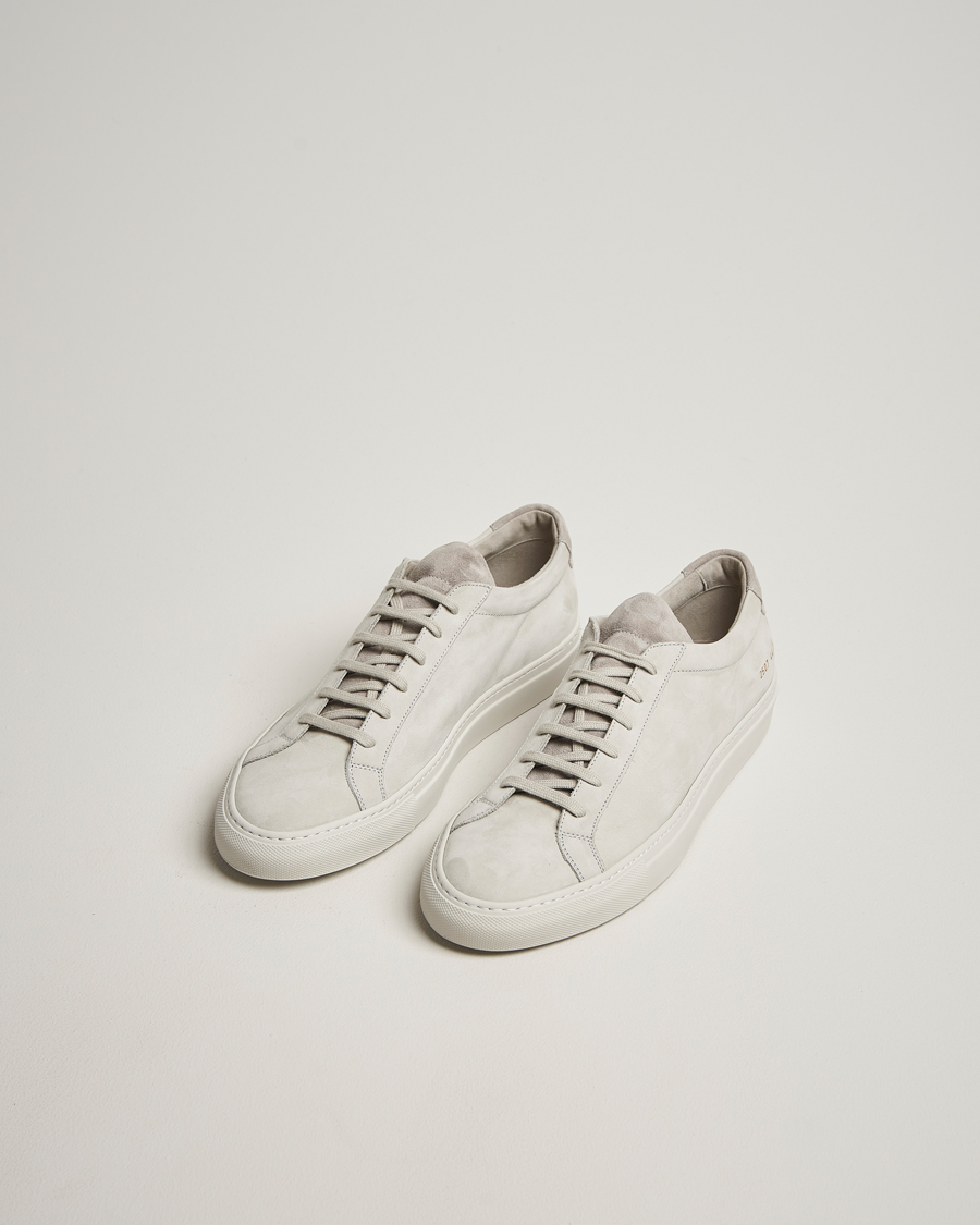 Homme | Baskets | Common Projects | Original Achilles Nubuck Sneaker Light Grey