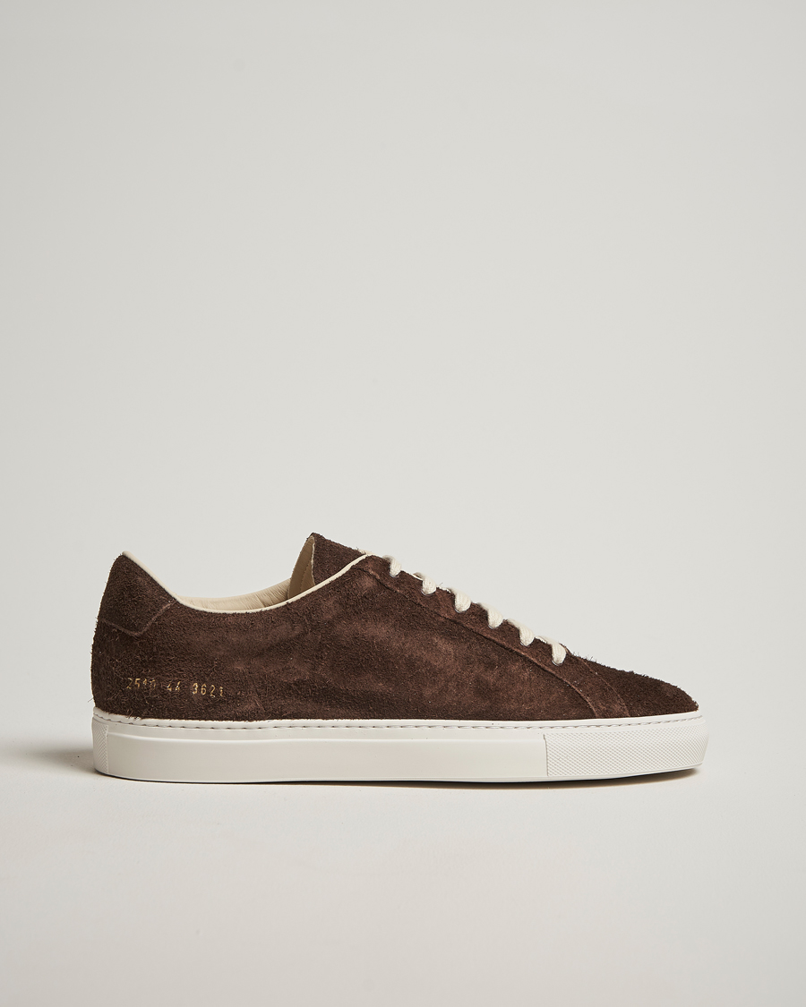 Heren | Sneakers | Common Projects | Achilles Sport Suede Sneaker Brown