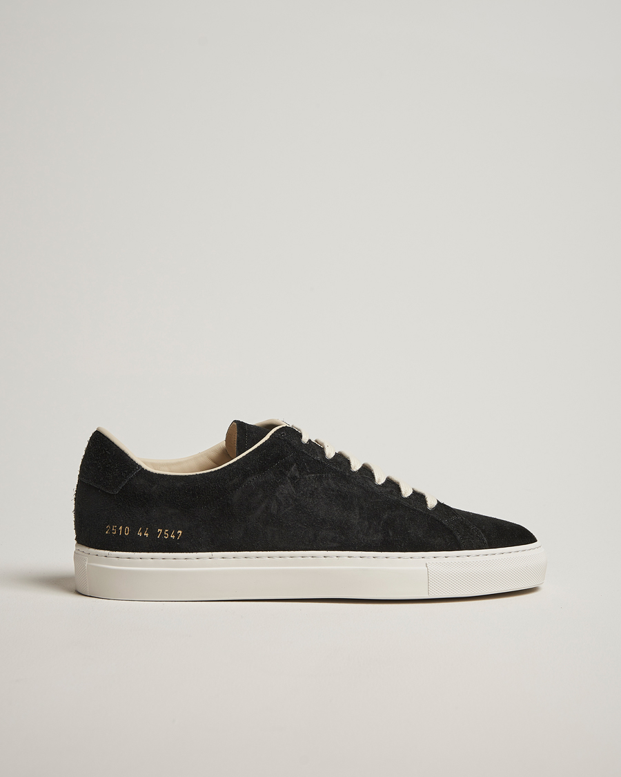 Heren | Sneakers | Common Projects | Achilles Sport Suede Sneaker Black