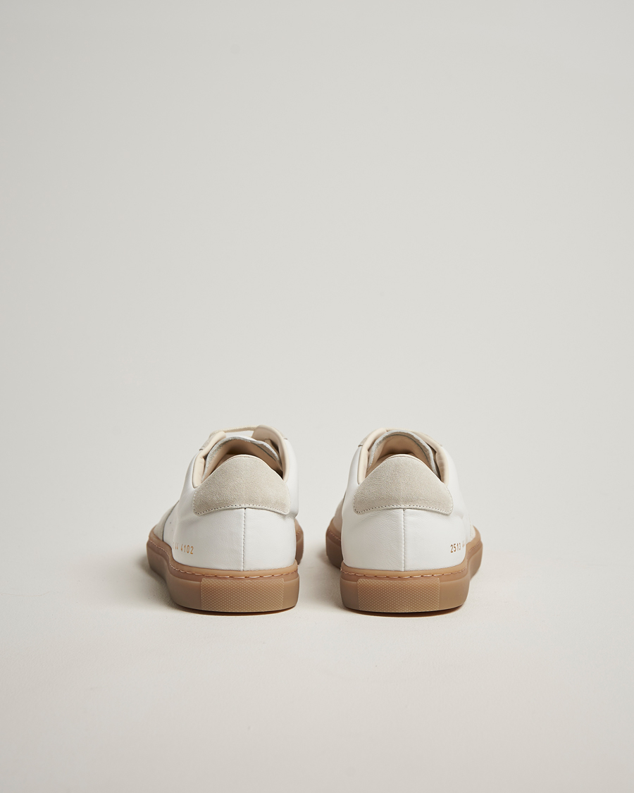 Heren | Sneakers | Common Projects | BBall Slim Gum Sole Sneaker Off White
