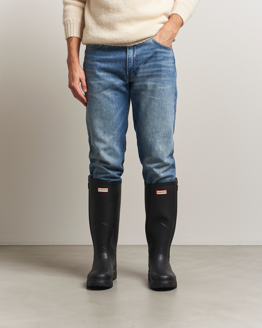 Heren | Overschoenen & Rubberlaarzen | Hunter Boots | Balmoral Full Zip Boot Black