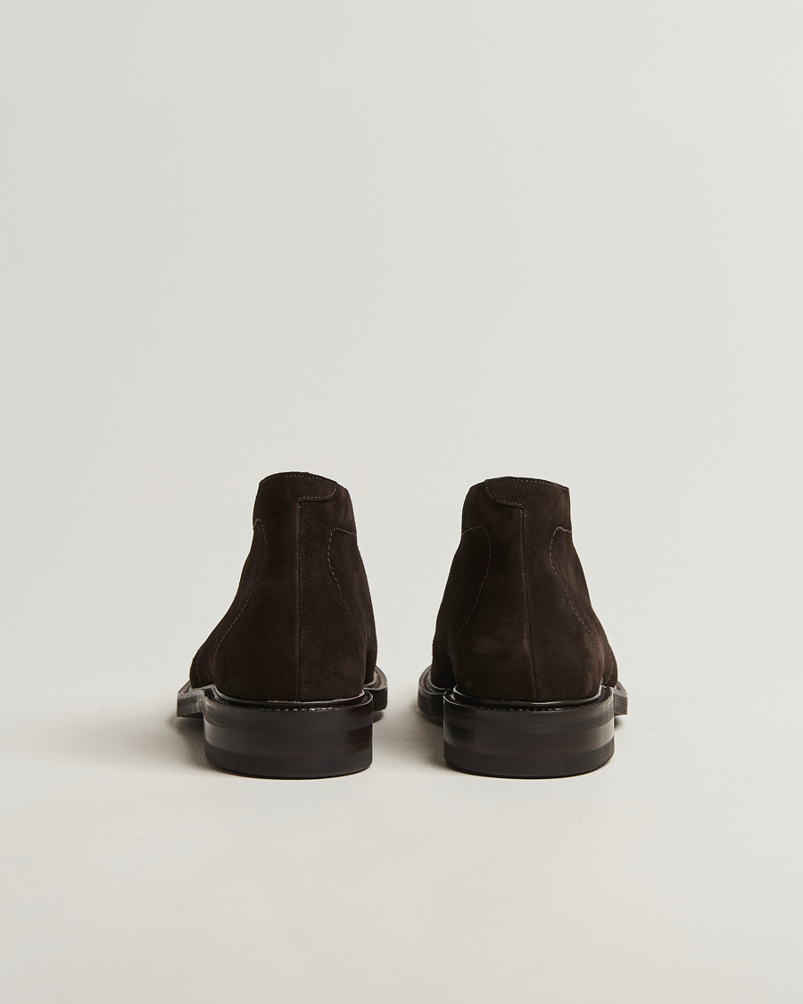 Homme | Bottes | Loake 1880 | Berkeley Suede Boot Dark Brown