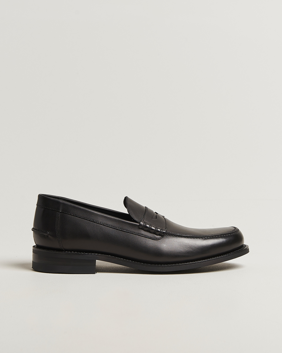 Heren | Instappers | Loake 1880 | Kingscliffe Leather Loafer Black