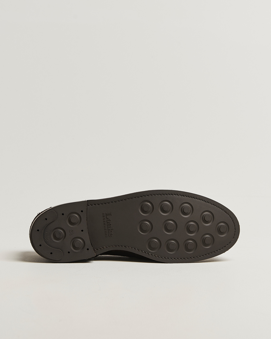 Homme | Loafers | Loake 1880 | Kingscliffe Suede Loafer Dark Brown