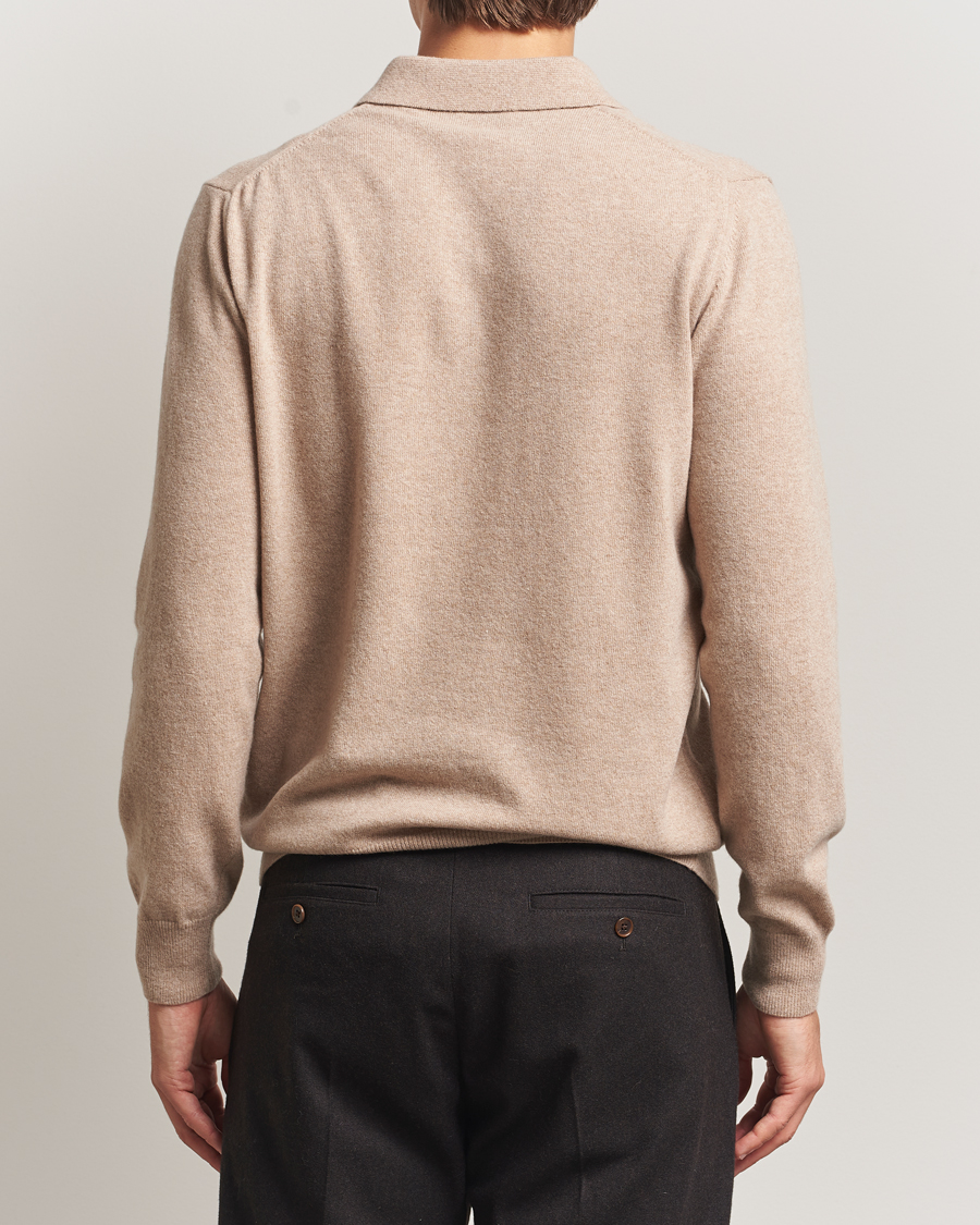 Homme | Pulls Et Tricots | Morgano | Wool/Cashmere Polo Beige