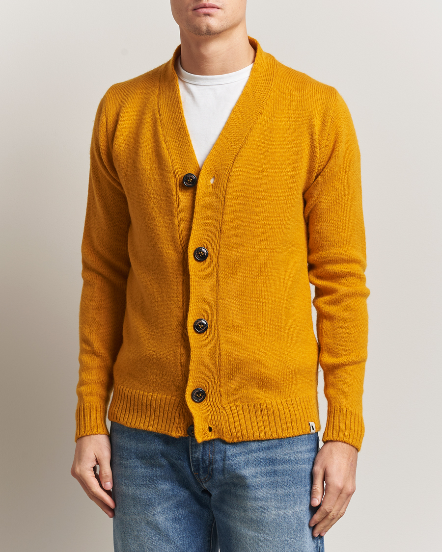 Homme | Pulls Et Tricots | Peregrine | Maker's Stitch Merino Cardigan Honey