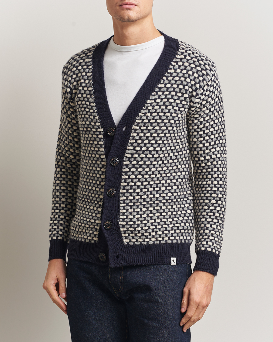 Homme | Pulls Et Tricots | Peregrine | Network Merino Cardigan Navy