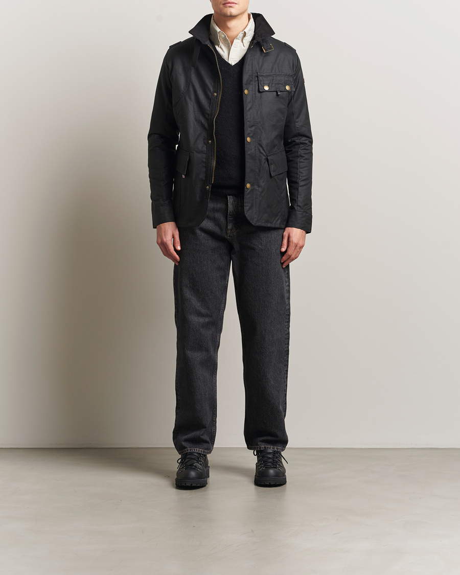 Heren | Jassen | Peregrine | Bexley Wax Jacket Black
