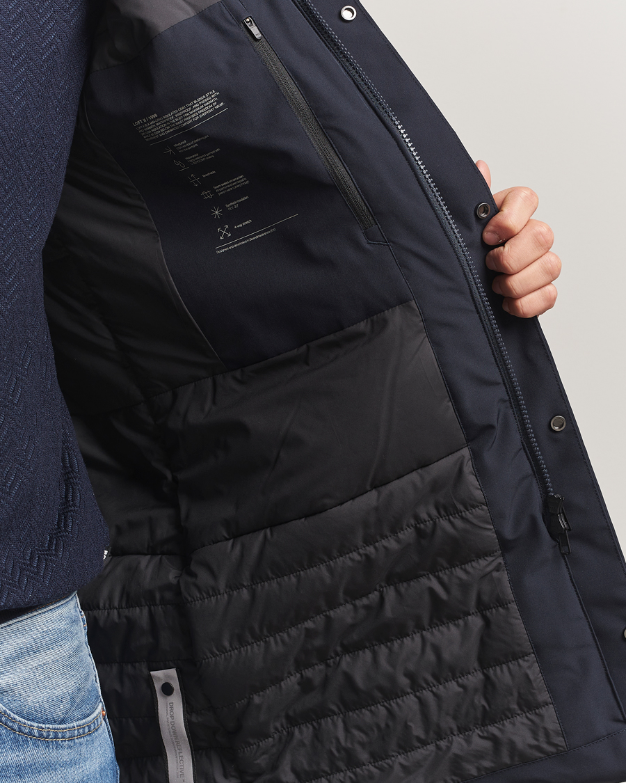 Heren | Jassen | Scandinavian Edition | Loft II Waterproof Padded Coat Midnight Blue