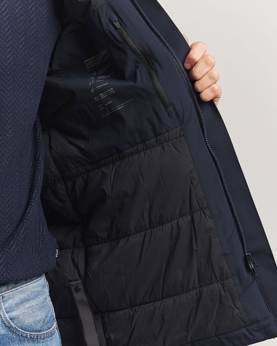 Heren | Jassen | Scandinavian Edition | Town II APEX Waterproof Lightweight Coat Navy