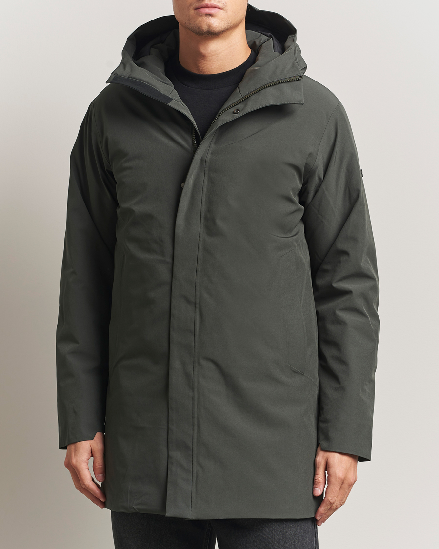 Heren | Jassen | Scandinavian Edition | Loft II Waterproof Padded Coat Dark Olive