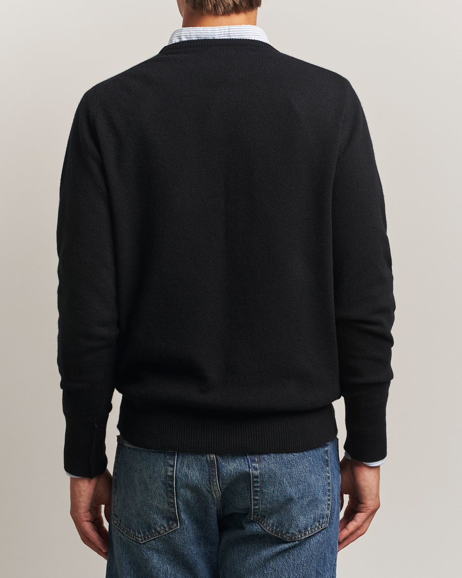 Homme | Pulls Et Tricots | William Lockie | Melrose Cashmere Crew Neck Black