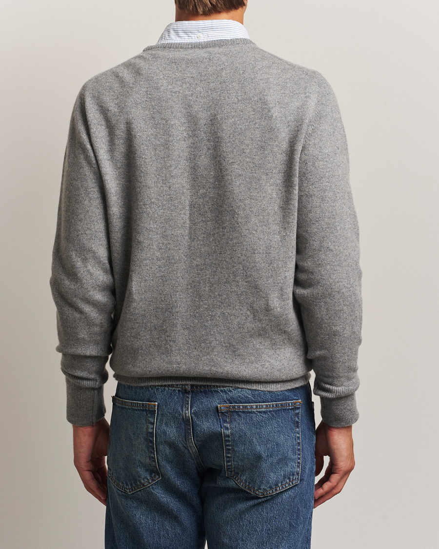 Homme | Pulls Et Tricots | William Lockie | Melrose Cashmere Crew Neck Grey