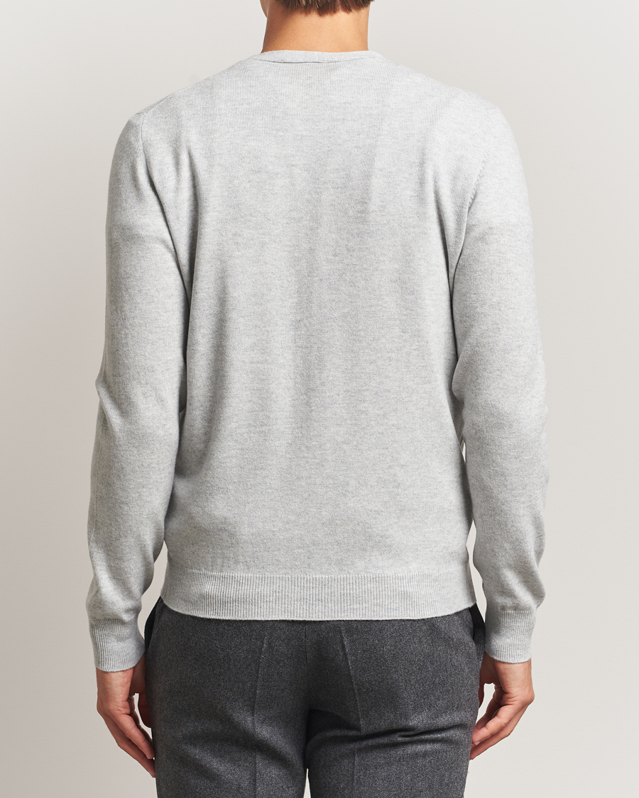 Homme | Pulls Et Tricots | Gran Sasso | Wool/Cashmere Cardigan Light Grey Melange