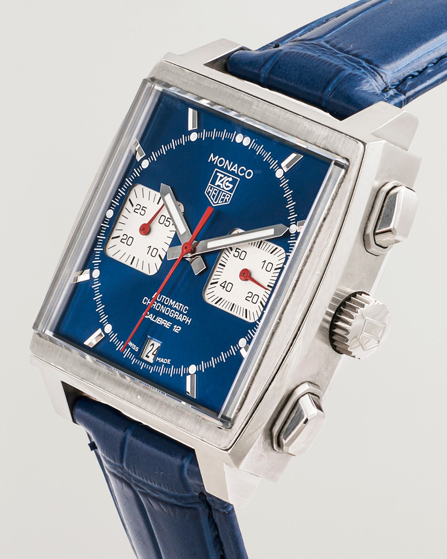 Heren | Tag Heuer Pre-Owned Monaco Calibre 12 | Tag Heuer Pre-Owned | Monaco Calibre 12