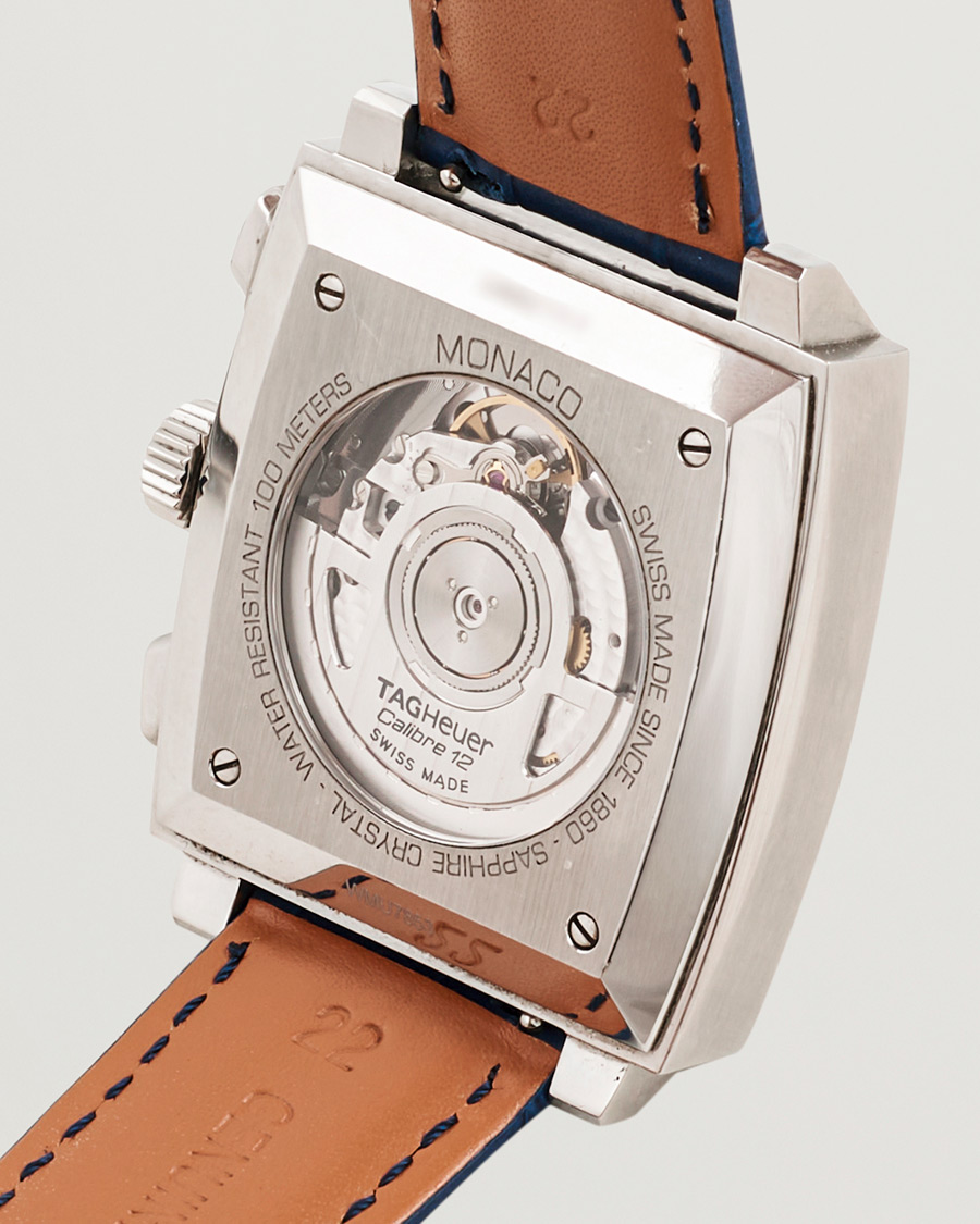 Heren | Tag Heuer Pre-Owned Monaco Calibre 12 | Tag Heuer Pre-Owned | Monaco Calibre 12