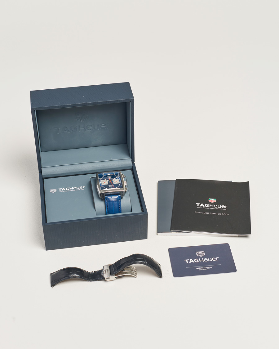 Heren | Tag Heuer Pre-Owned Monaco Calibre 12 | Tag Heuer Pre-Owned | Monaco Calibre 12