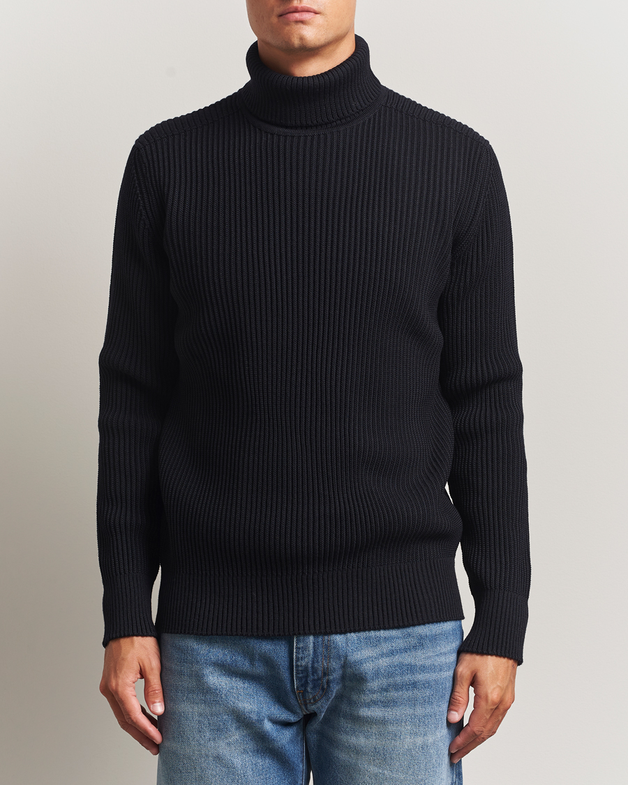 Homme | Pulls Et Tricots | S.N.S. Herning | Fender Wool Rollneck Navy