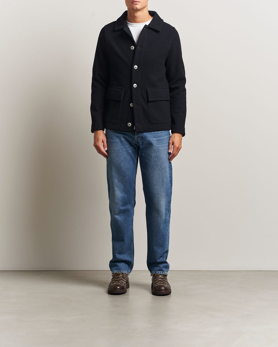 Heren | Truien | S.N.S. Herning | Wool Chore Jacket Navy
