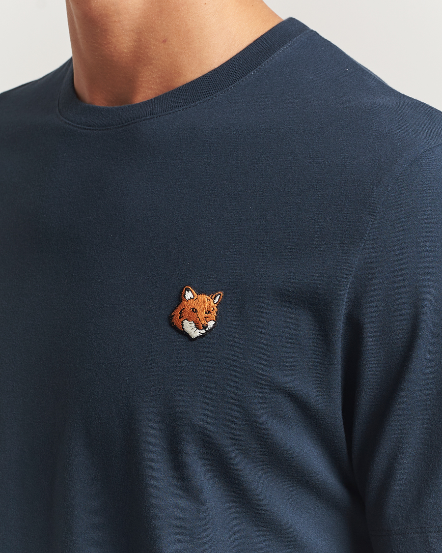 Homme | T-shirts | Maison Kitsuné | Fox Head T-Shirt Classic Navy