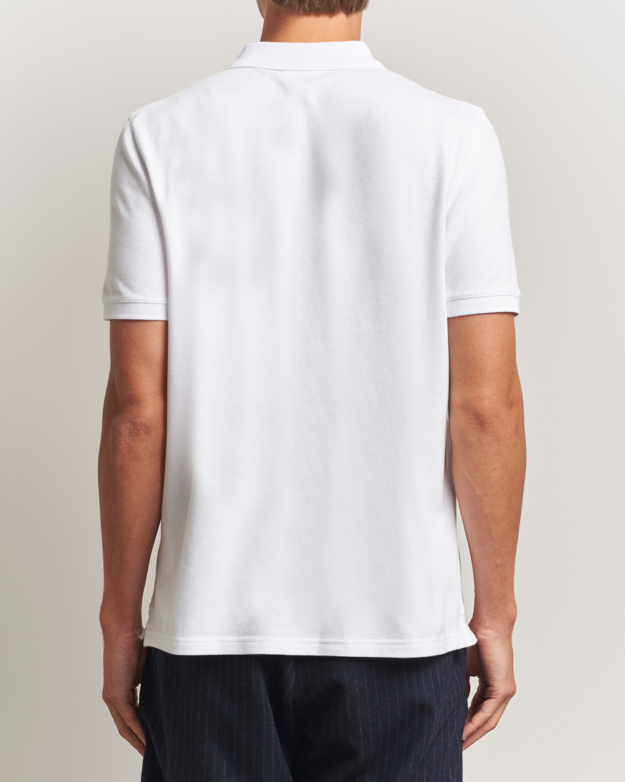 Homme | Polos | Maison Kitsuné | Fox Head Polo White
