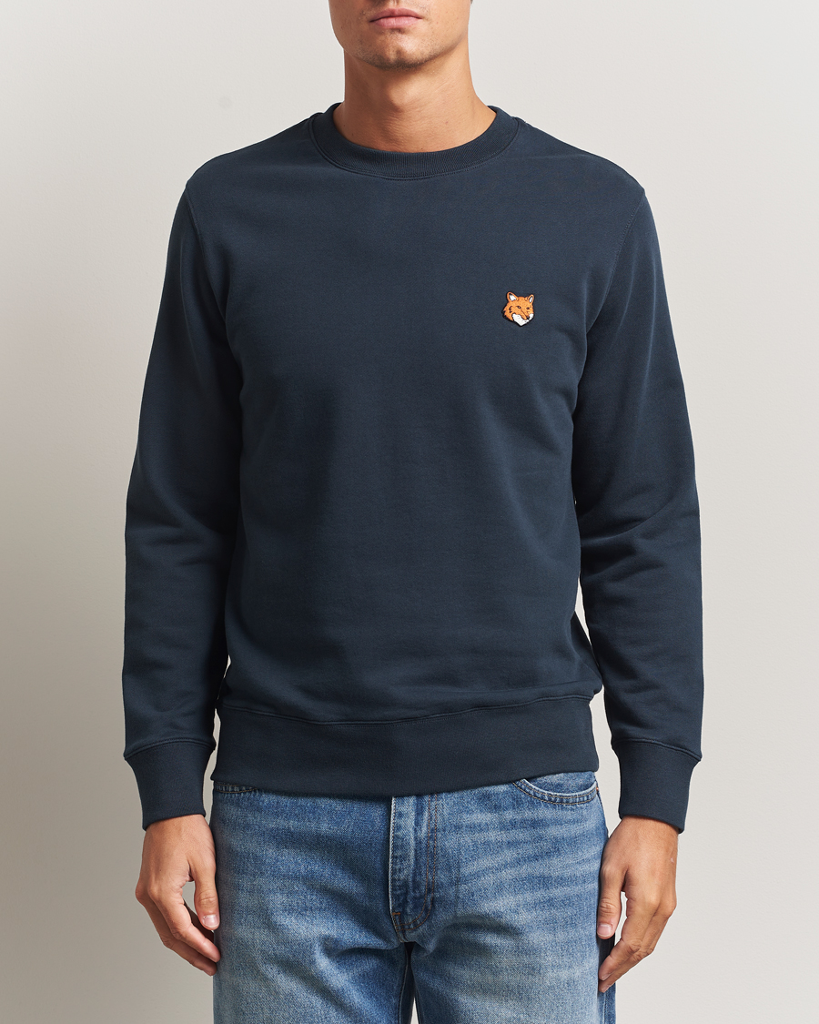 Heren | Truien | Maison Kitsuné | Fox Head Sweatshirt Classic Navy