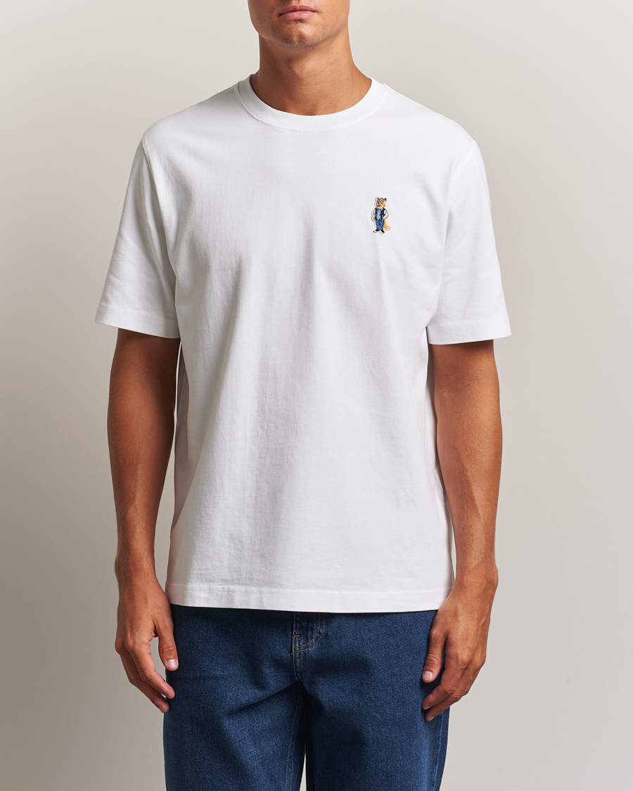 Homme | T-shirts | Maison Kitsuné | Dressed Fox T-Shirt White