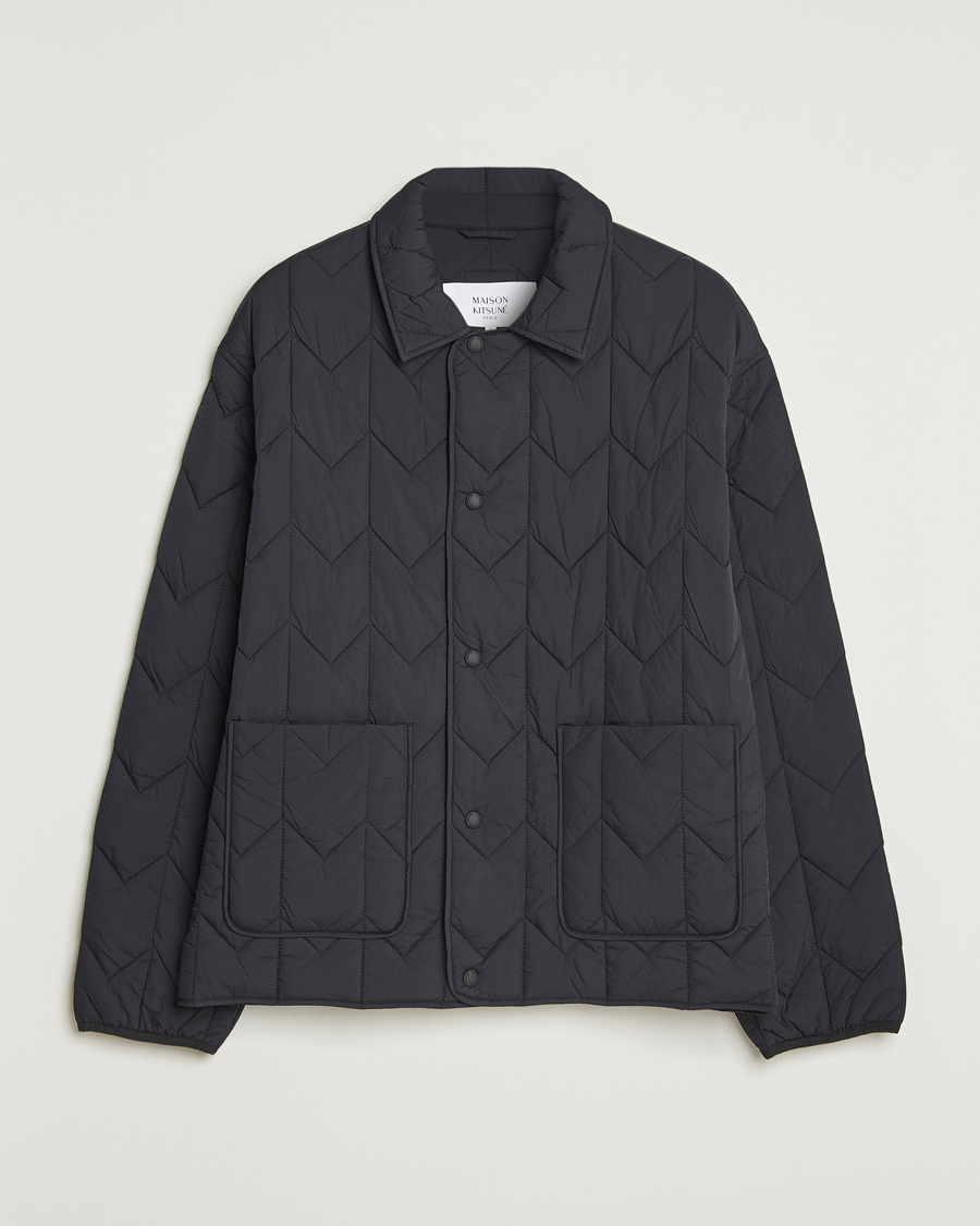 Homme | Manteaux Et Vestes | Maison Kitsuné | Quilted Jacket Black