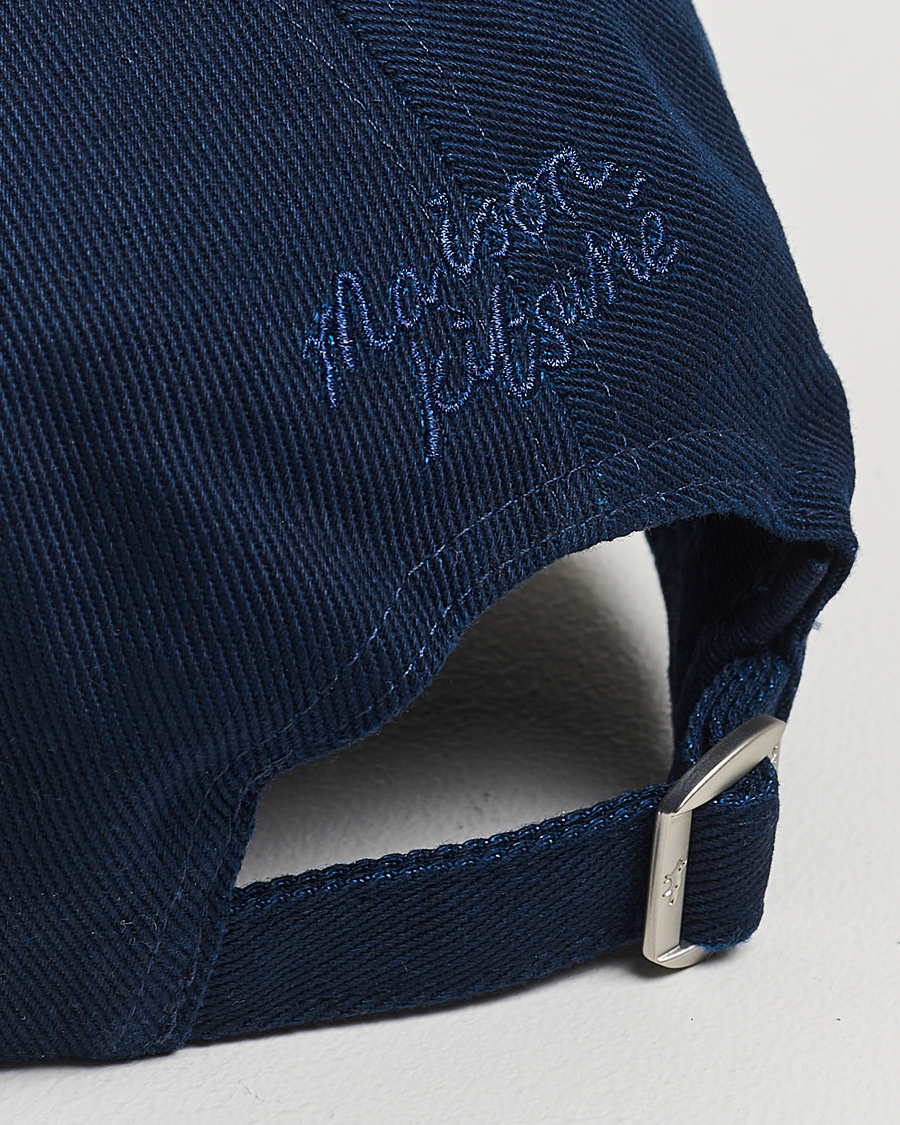 Homme | Bobs Et Casquettes | Maison Kitsuné | Tonal Fox Head Cap Classic Navy
