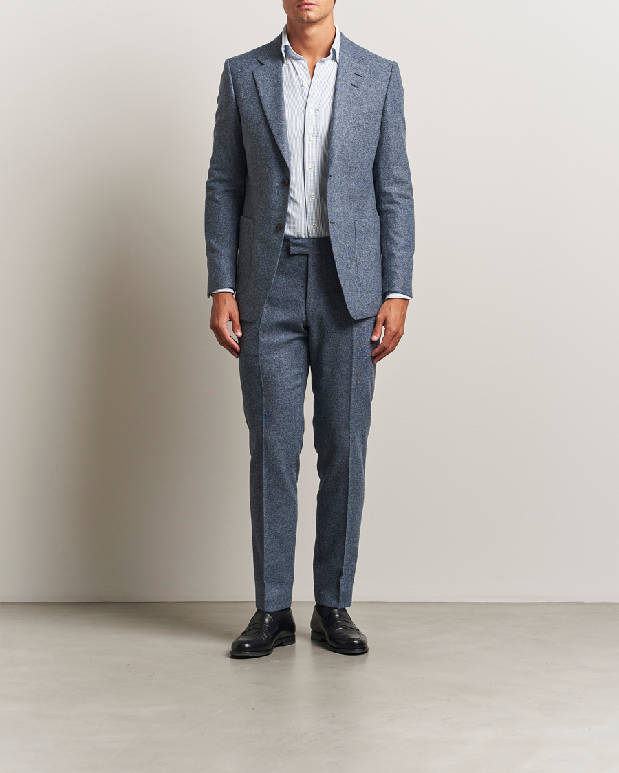 Heren | Blazers | Tiger of Sweden | Justin Brushed Wool Blazer Space View