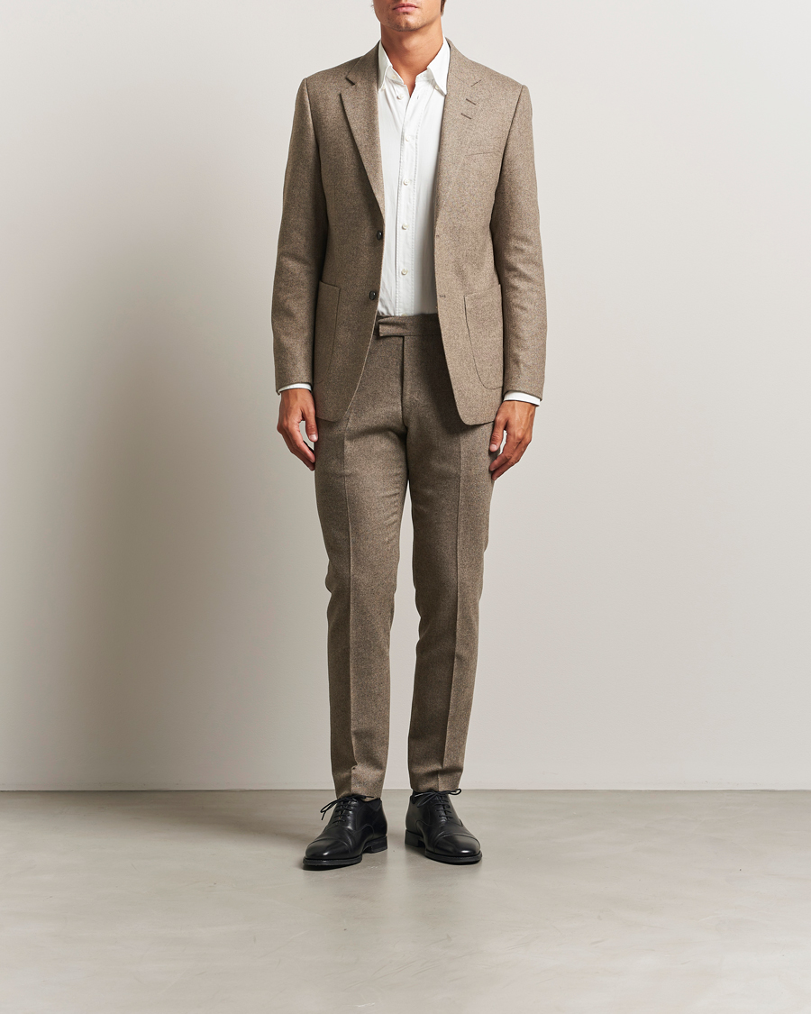 Heren | Blazers | Tiger of Sweden | Justin Brushed Wool Blazer Burlywood