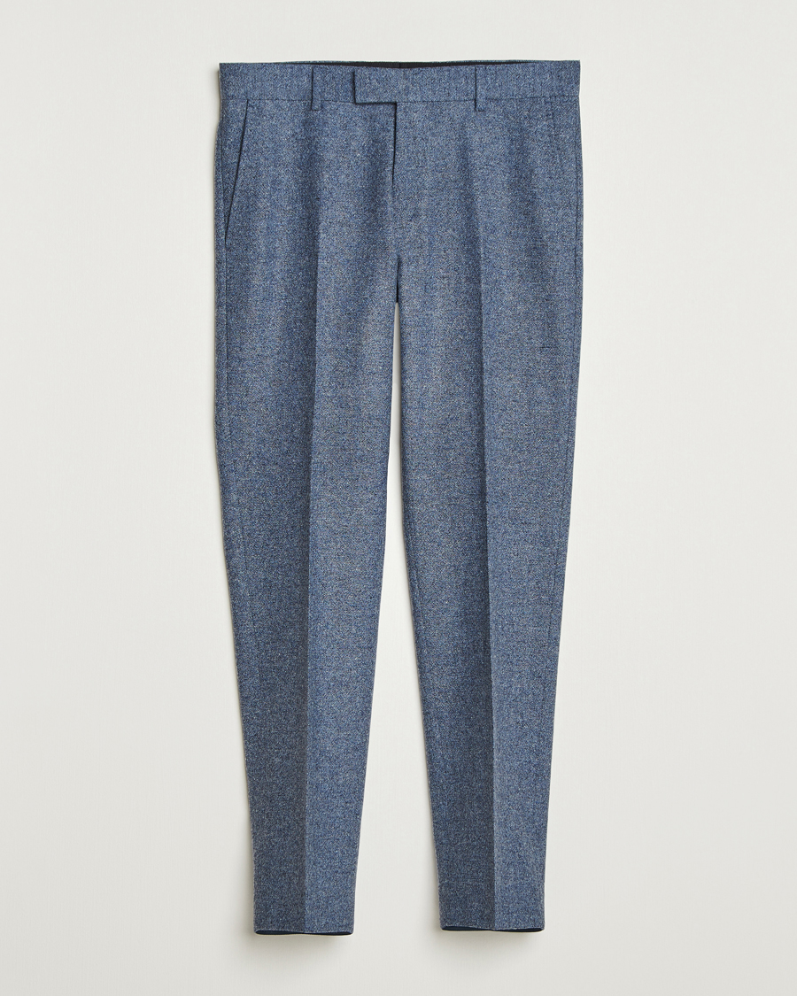 Homme | Pantalons | Tiger of Sweden | Tenuta Brushed Wool Trousers Space View
