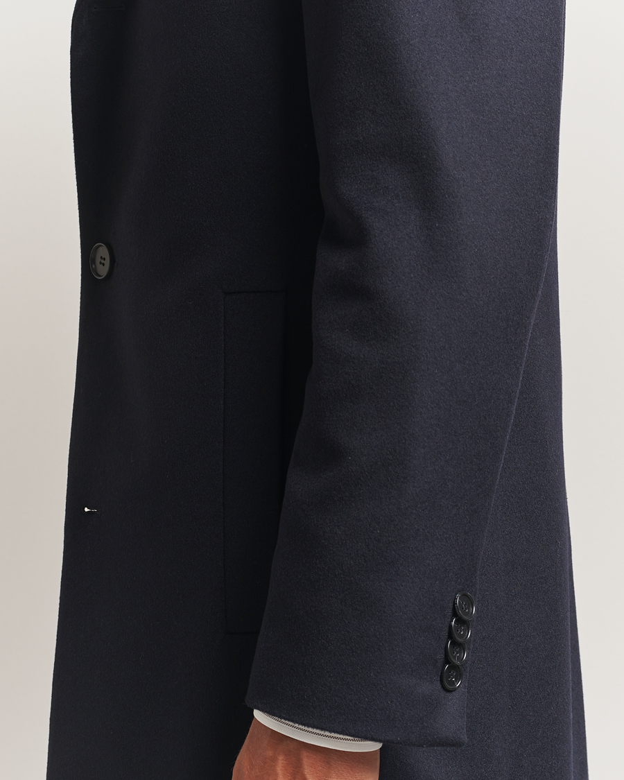 Heren | Jassen | Tiger of Sweden | Finnan Wool/Cashmere Coat Light Ink