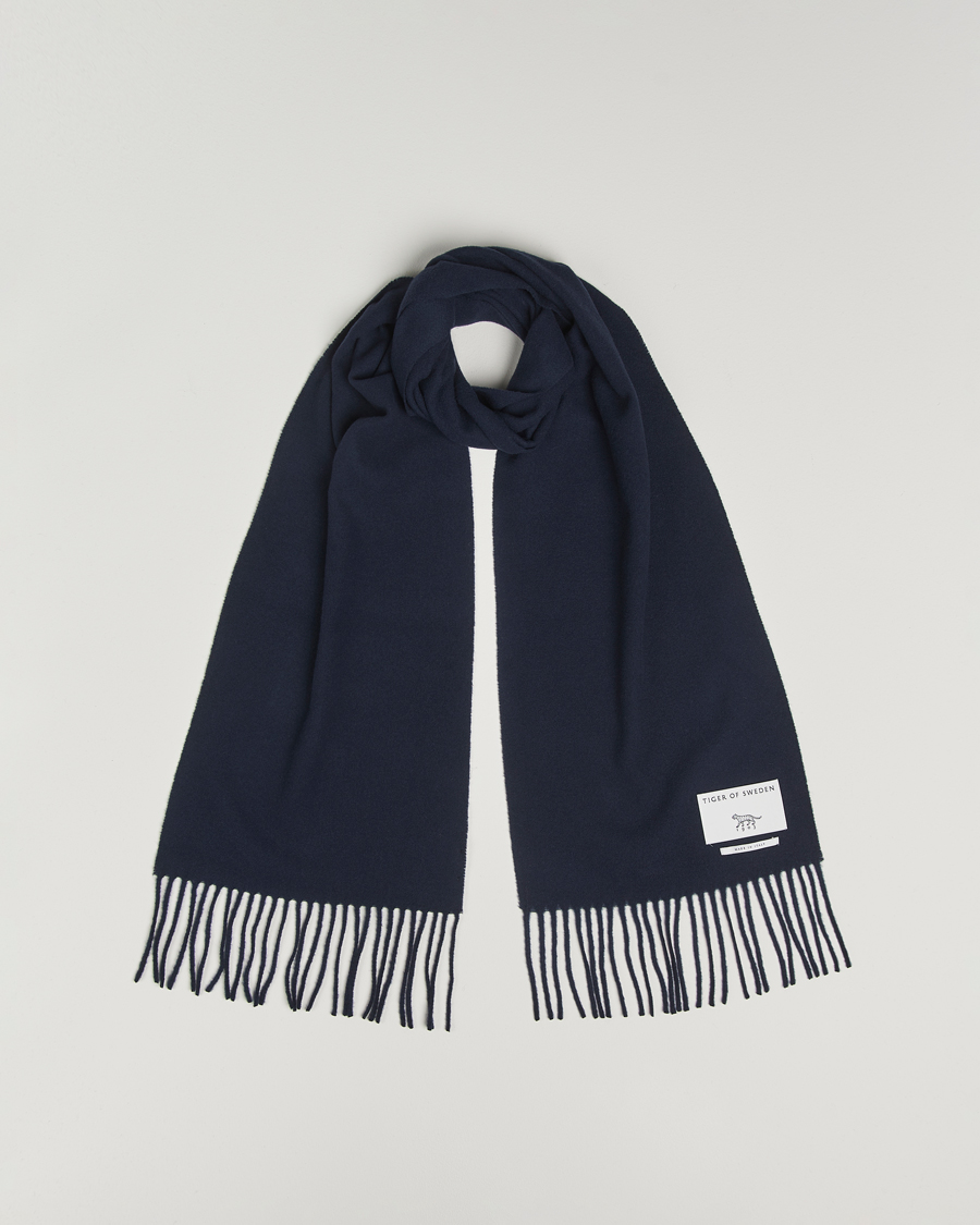 Homme | Tiger of Sweden Sylan Wool Scarf Light Ink | Tiger of Sweden | Sylan Wool Scarf Light Ink