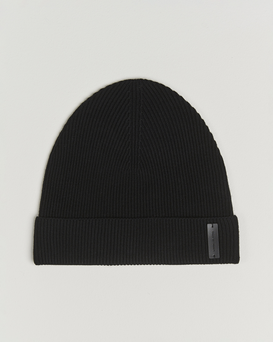 Homme | Bonnets | Tiger of Sweden | Caldu Wool Beanie Black