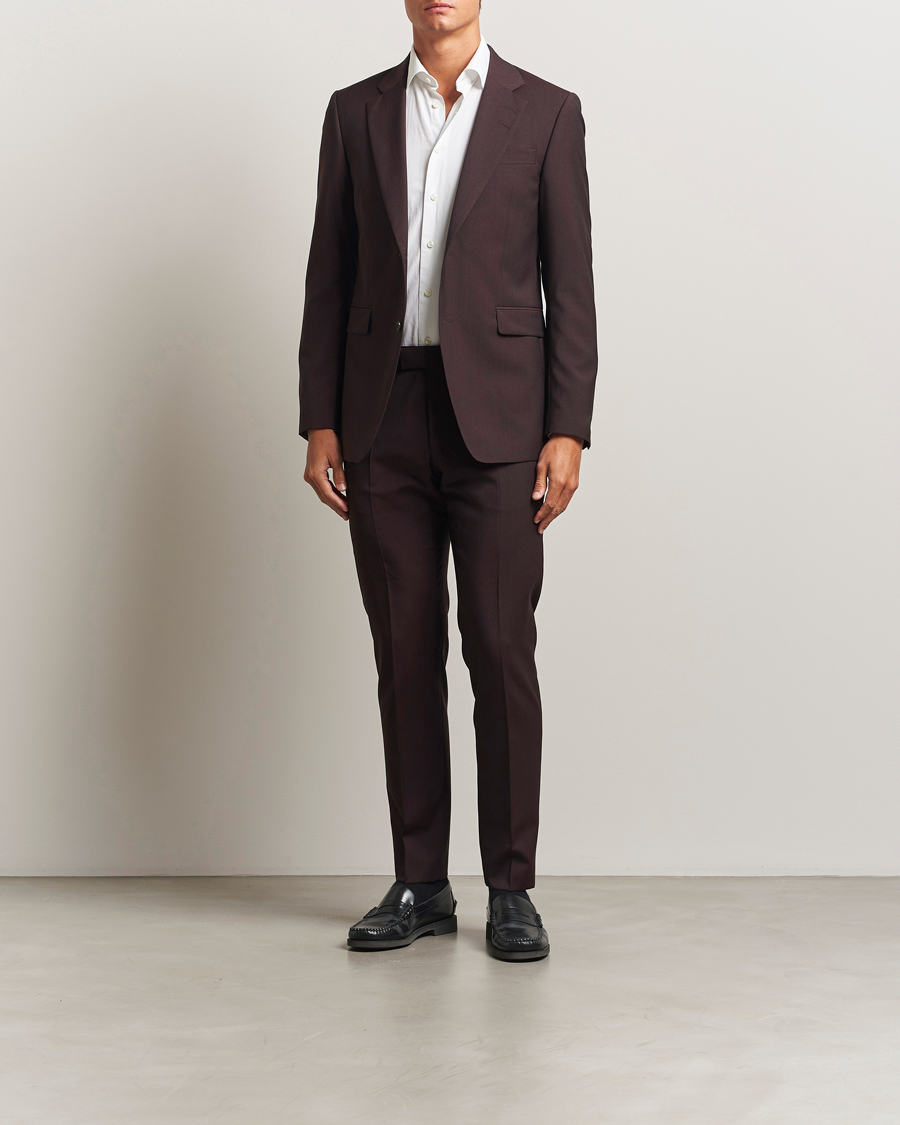 Homme | Blazers | Tiger of Sweden | Justin Wool Suit Blazer Triumph Steel