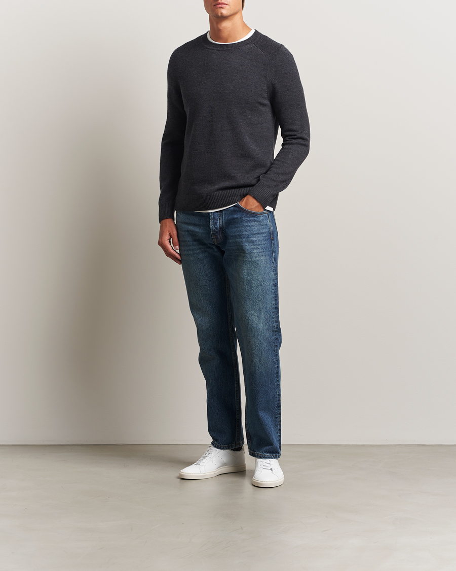 Homme | Pulls Et Tricots | Tiger of Sweden | Martin Merino Sweater Grey Street