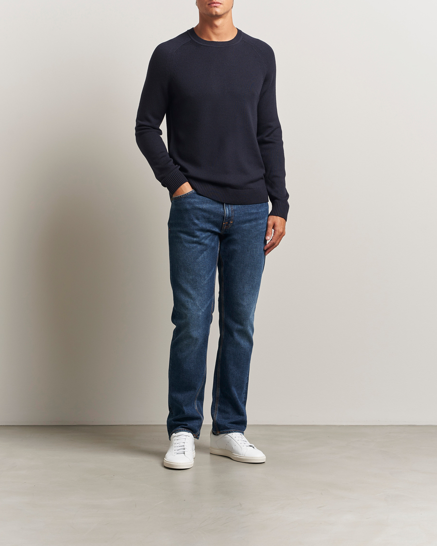 Homme | Pulls Et Tricots | Tiger of Sweden | Martin Merino Sweater Deep Well