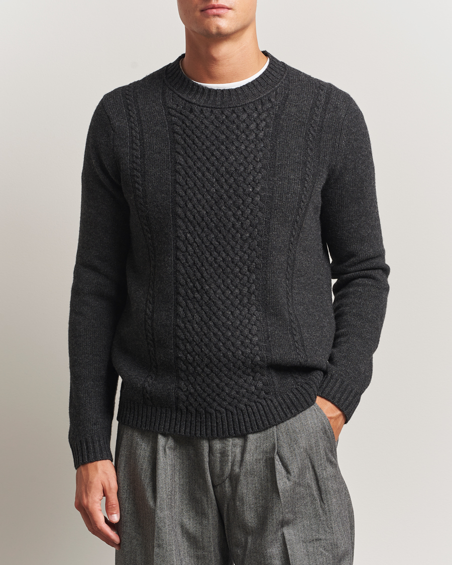 Homme | Pulls Et Tricots | Tiger of Sweden | Harry Wool Knitted Sweater Phantom