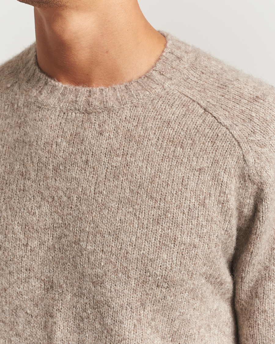 Homme | Pulls Et Tricots | Tiger of Sweden | Adryan Yak/Alpaca Knitted Sweater Stone