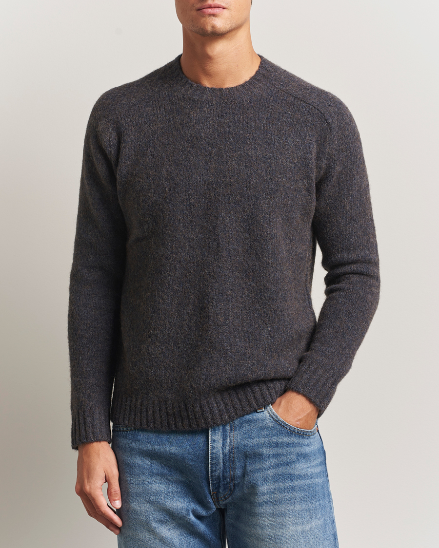 Homme | Pulls Et Tricots | Tiger of Sweden | Adryan Yak/Alpaca Knitted Sweater Blue Function