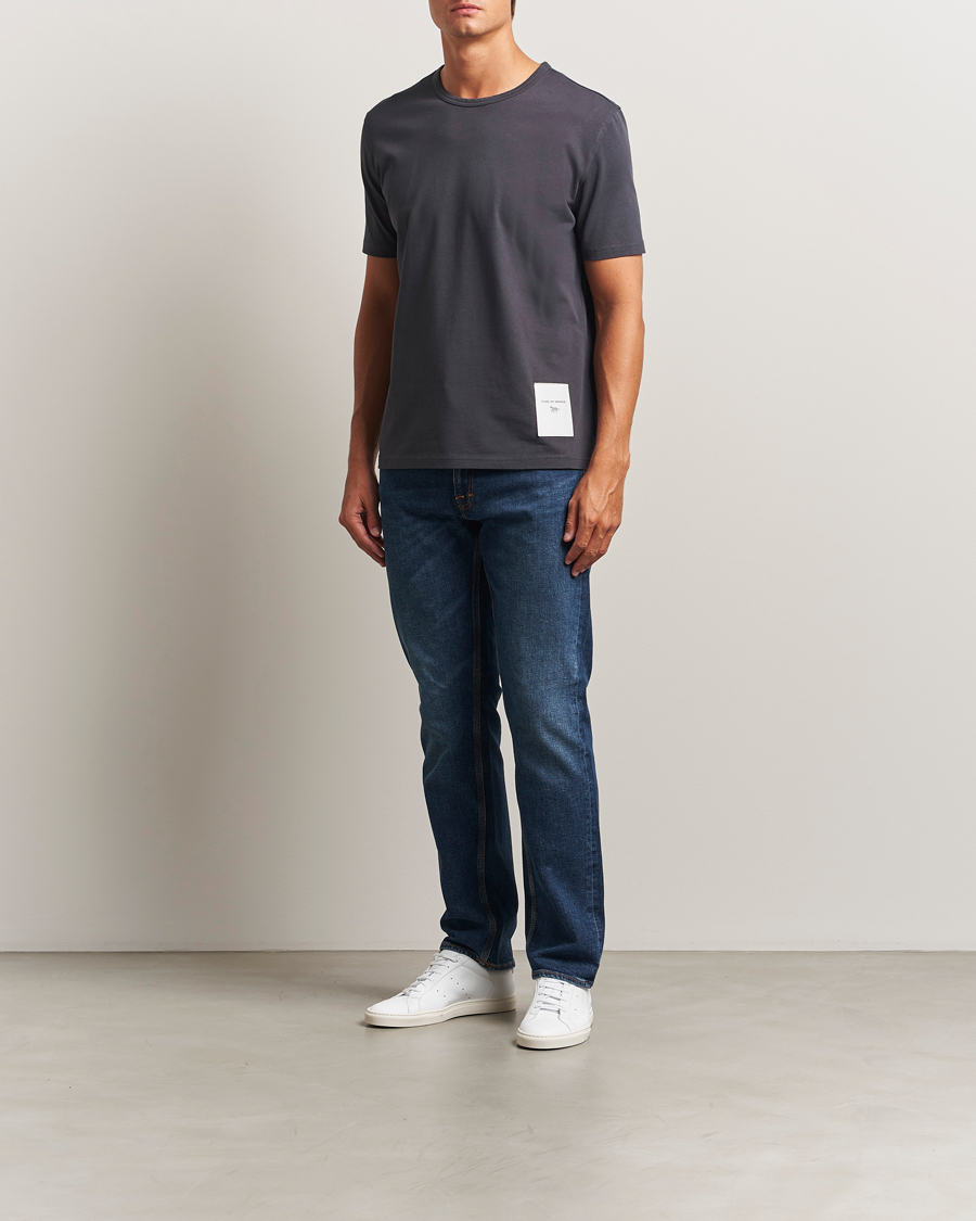 Homme | T-shirts | Tiger of Sweden | Jake Heavy Crew Neck T-Shirt Phantom