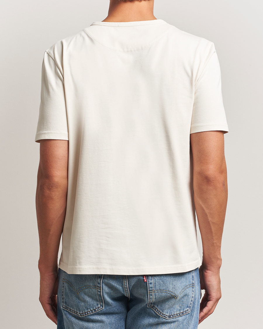 Homme | T-shirts | Tiger of Sweden | Jake Heavy Crew Neck T-Shirt Light Ivory